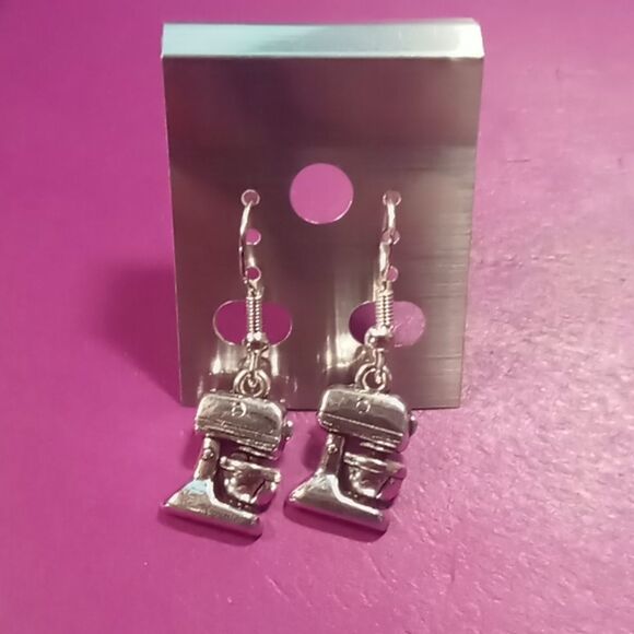 Stand mixer earrings - Picture 1 of 3